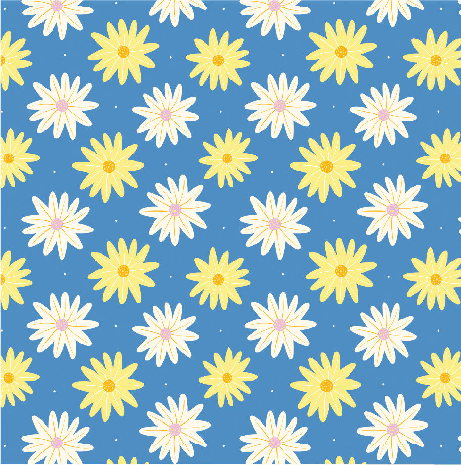 Bold Floral Small Tiles